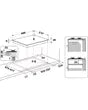 Piano Cottura 4 Fuochi Hotpoint Ariston Crema | Modello PCN640T(OW)R/HA