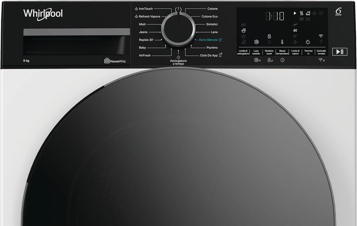 Asciugatrice 9 kg WHIRLPOOL | Modello C WD 96M WBS IT. Prodotto nuovo senza imballo con possibili difetti estetici