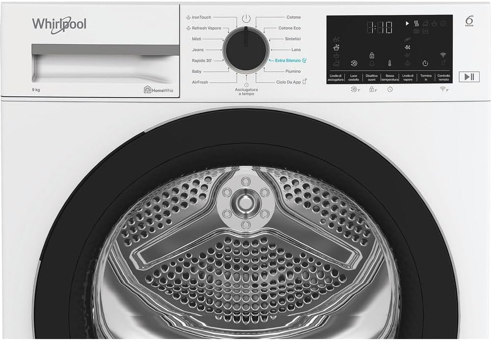 Asciugatrice 9 kg WHIRLPOOL | Modello C WD R49M WBS IT. Prodotto nuovo senza imballo con possibili difetti estetici