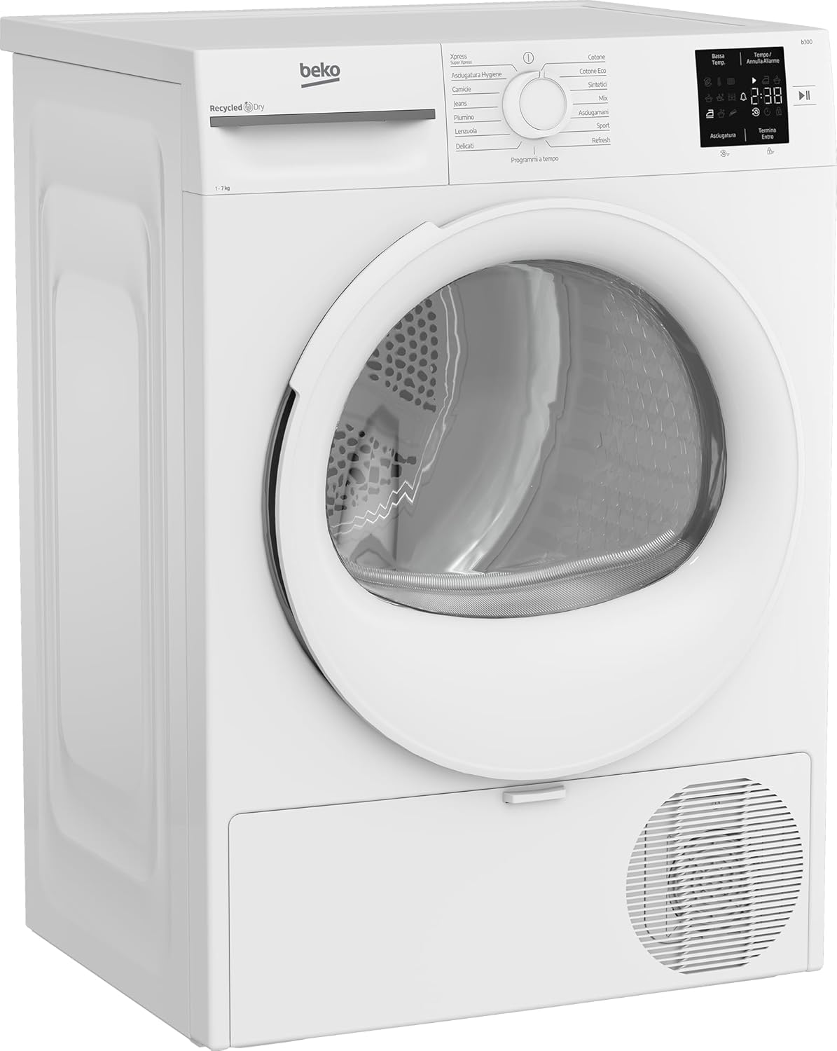 Asciugatrice 7 KG Slim Beko 55 Profondita' | Modello BMT73EW