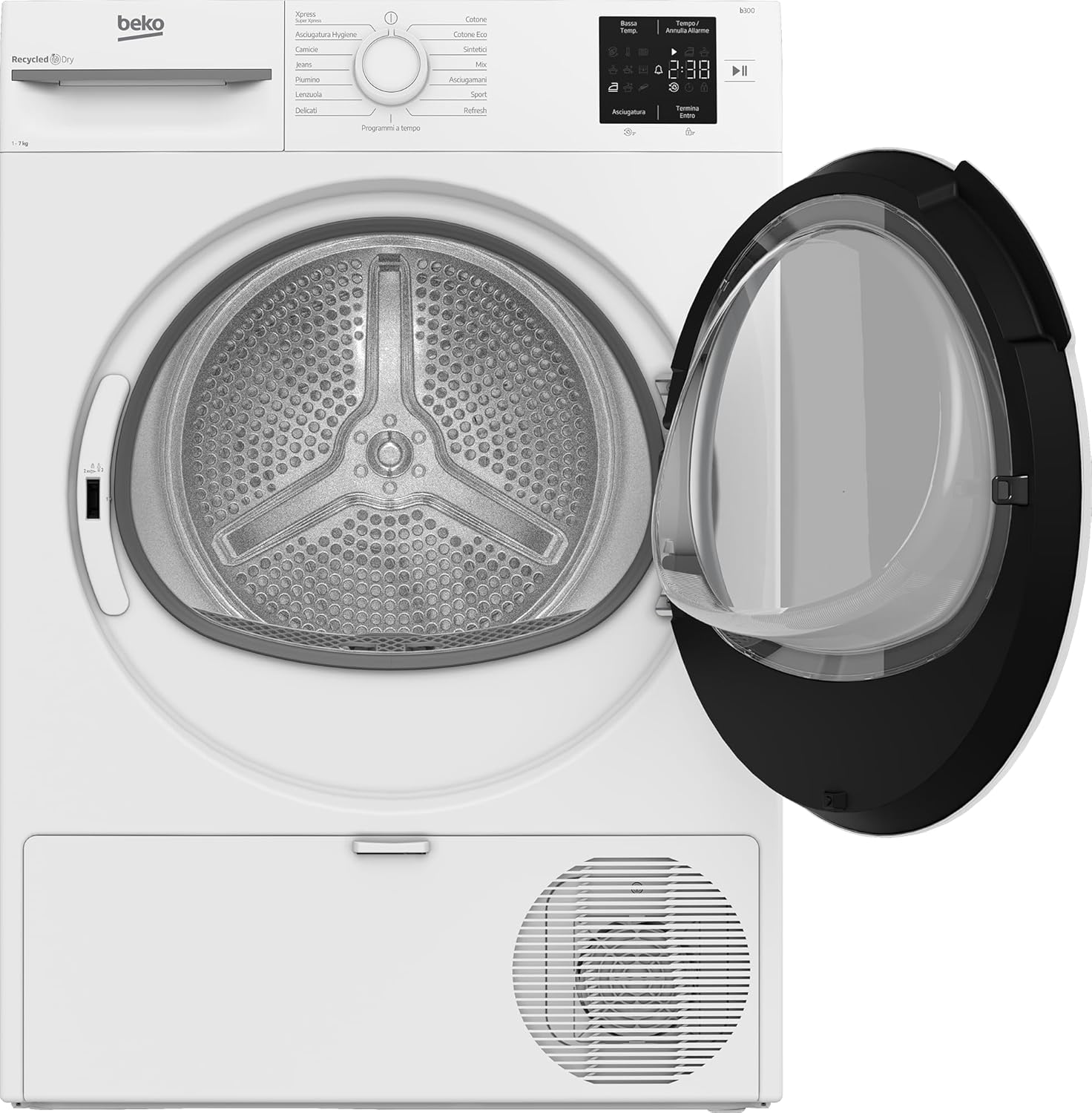Asciugatrice 7 KG Slim Beko 55 Profondita' | Modello BMT73EW