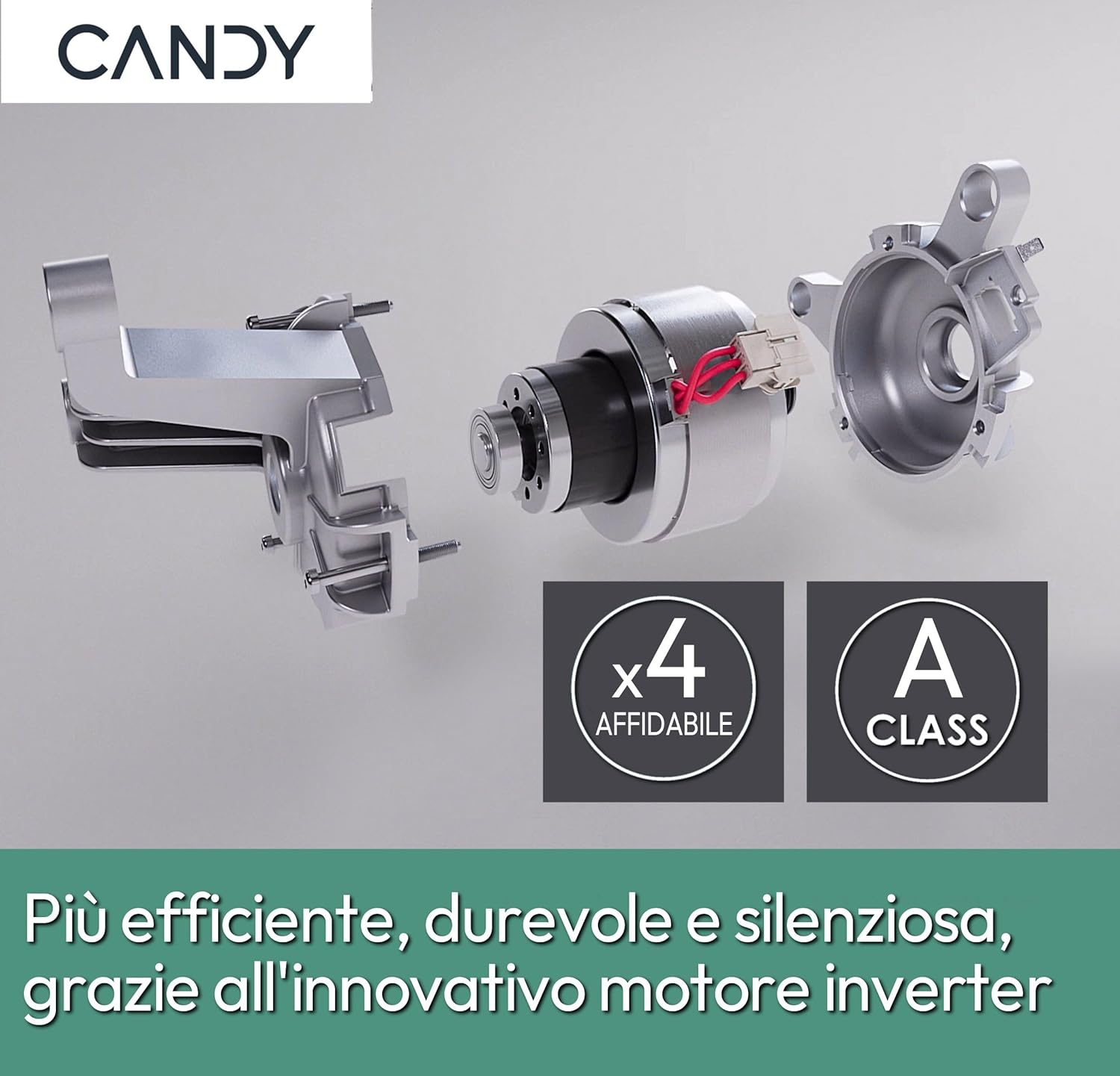 Lavatrice 8 KG Candy Ri. | Modello RO1284DWMST/1-S prodotto nuovo senza imballo con piccoli difetti estetici