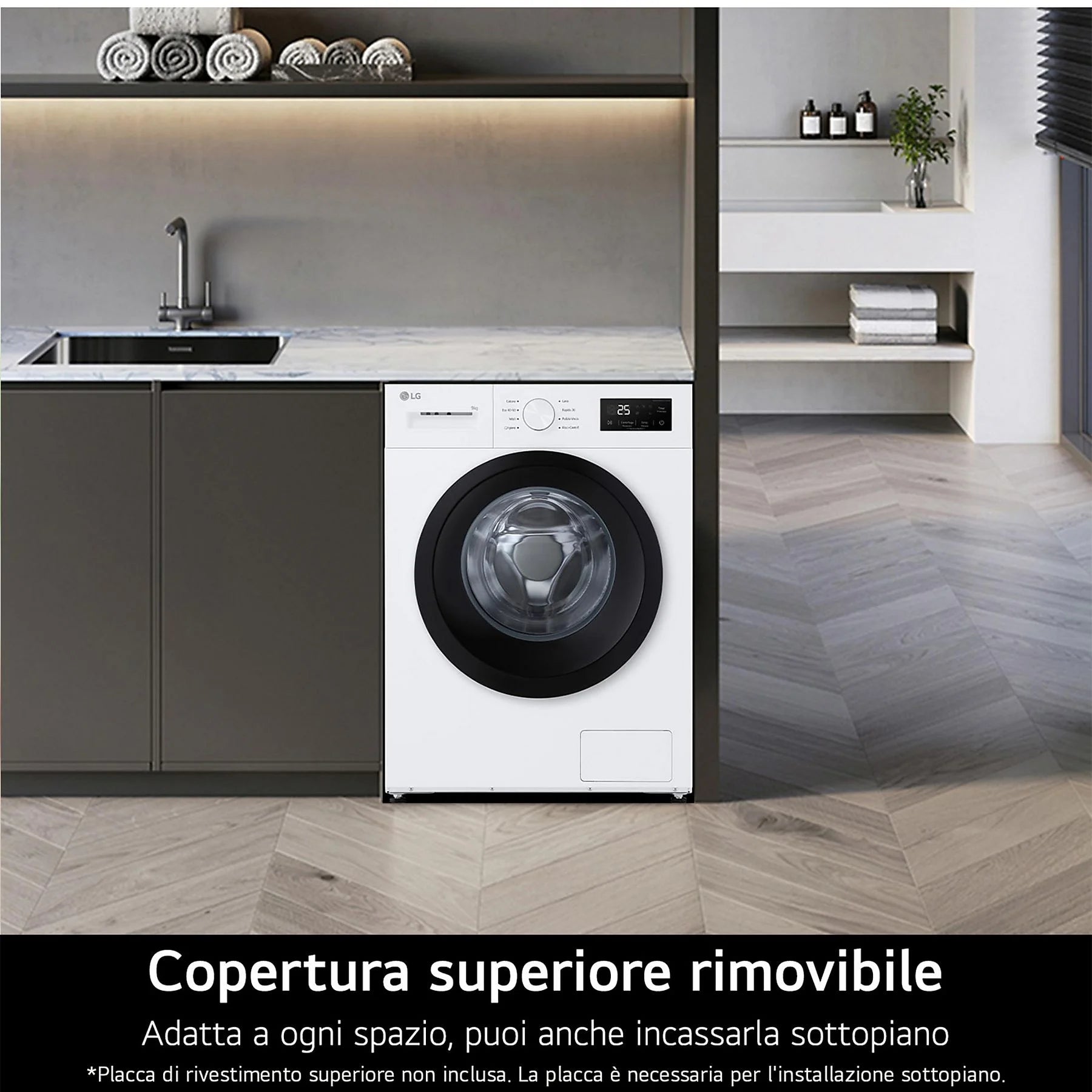 Lavatrice 9 KG LG | Modello F4NA1009NWK