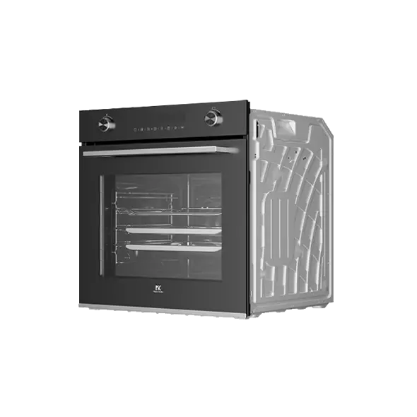 Forno Master Kitchen Nero Con Display E Fascia Acciaio Omk Sp Bk | Modello 13K2T