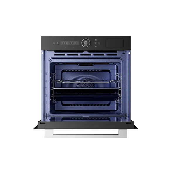 Forno Master Kitchen Nero A Vapore Con Manopola Centrale Omk Fs Sp Bk | Modello 14K1T
