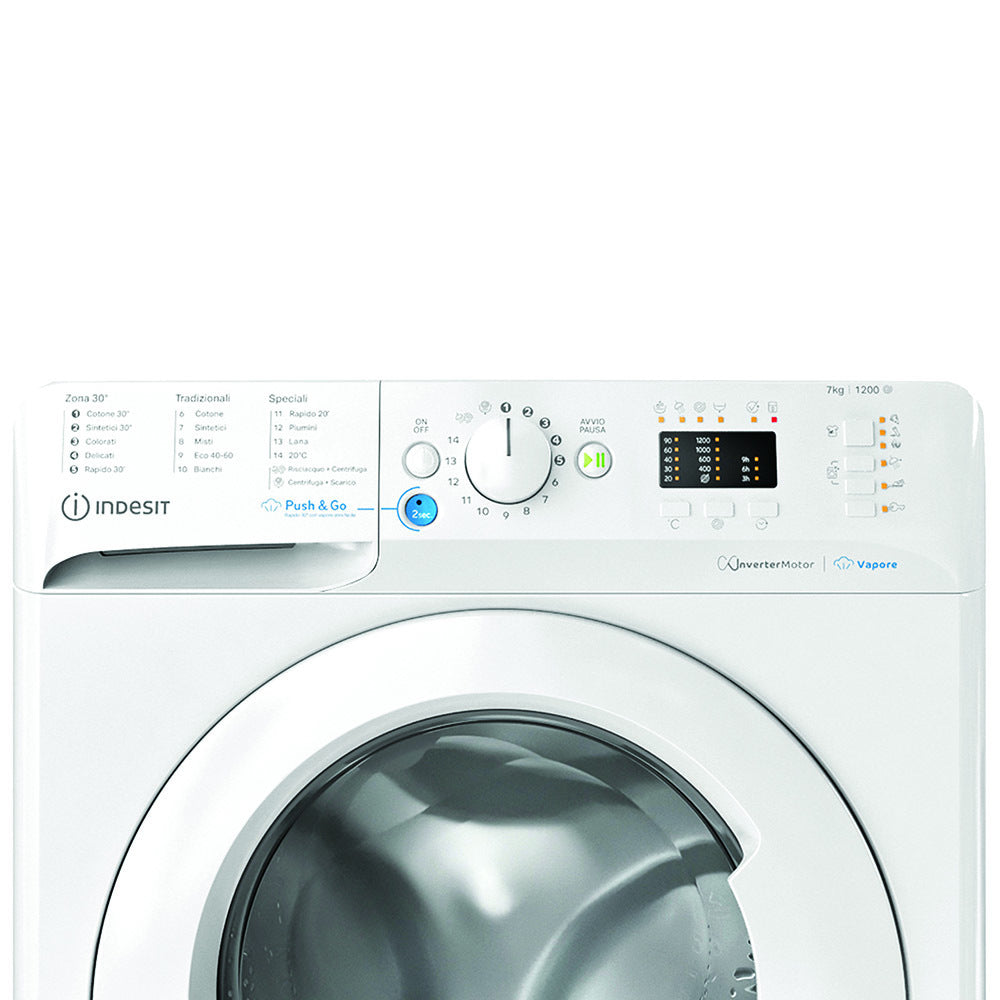Lavatrice 7 kg INDESIT | modello BWSA 7126X WV IT.  Prodotto nuovo senza imballo con possibili difetti estetici