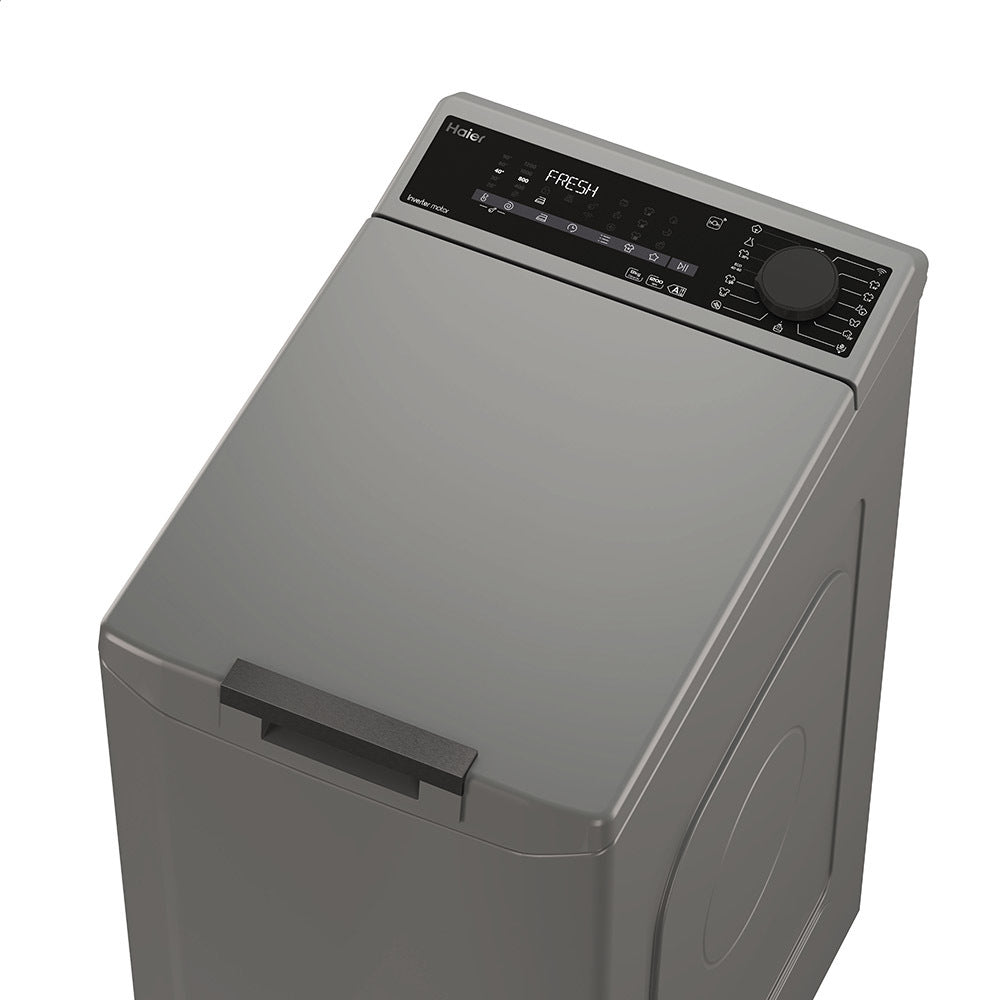 Lavatrice 8 KG Carica Dall'alto Haier Silver Ri. prodotto nuovo con possibili difetti estetici  | Modello THASN286TMR5-S