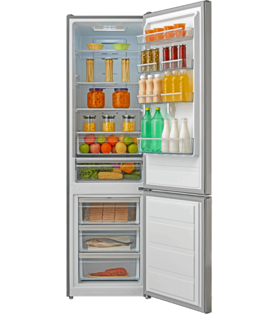 Frigorifero MASTER KITCHEN  60x200cm inox  | Modello MKRF 361/C ED NF E XS