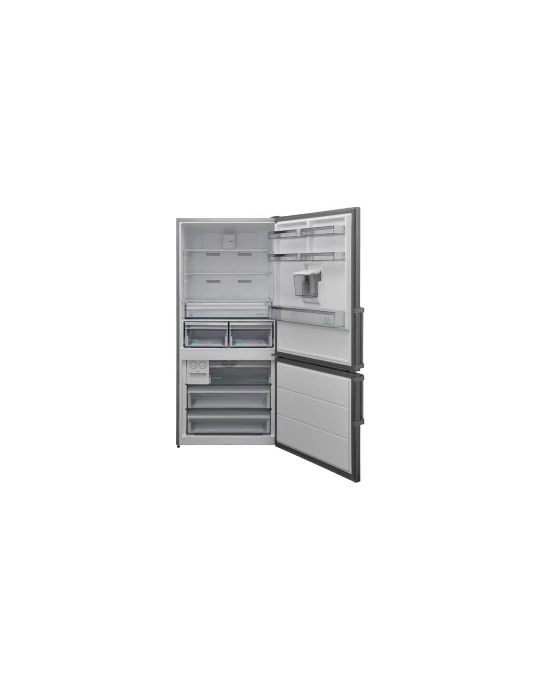 Frigorifero Sharp Inox 84x186cm | Modello SJ-NBA35CHDIE