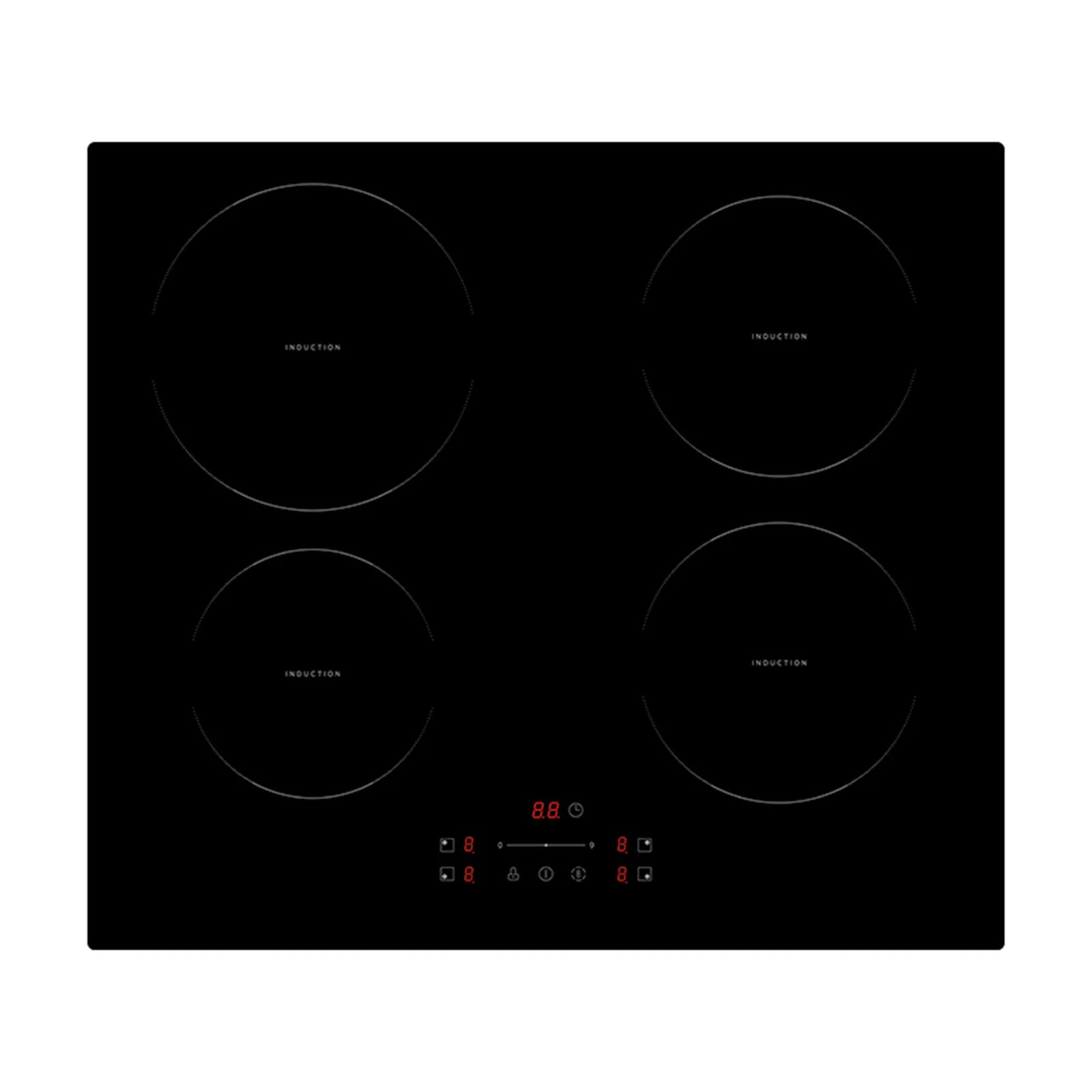 Piano induzione Midea 4 Piastre  MIH740F238K0